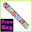 Pyrex Glass Dildo Bumpy Rainbow
