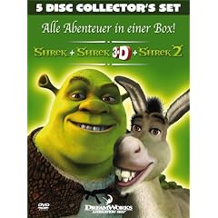 Shrek - Der tollk�hne Held + Shrek 3D + Shrek 2 (Collector's Set) [Collector's Edition] [5 DVDs]