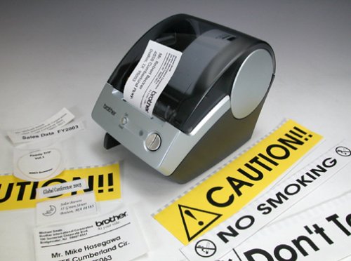 Brother P-Touch QL-500 Manual-Cut PC Label Printing System