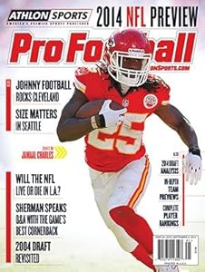 2014 Athlon Sports NFL Pro Football Magazine Preview- Kansas City Chiefs Cover