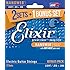 Elixir&reg; Strings 16542 Electric Guitar Strings with NANOWEB&reg; Coating, 3 Pack, Light (.010-.046)