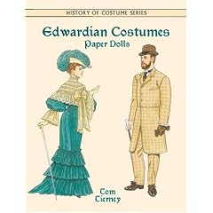 Edwardian Costumes Paper Dolls