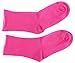 K. Bell Women's Socks Cotton Blend Roll Top (4 Pair Pack) One Size Stripes Solids
