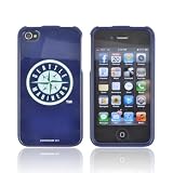For Apple iPhone 4S 4 Seattle Mariners MLB Licensed Hard Plastic Snap On Shell Case Cover