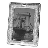 Wallace Sterling Fluted Medallion Frame, 5 x 7