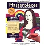 START EXPLORING(tm) Masterpieces - A Fact-Filled Coloring Book book cover