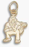 Purdue Boilermakers Pete 3/8 Charm - 14KT Gold Jewelry