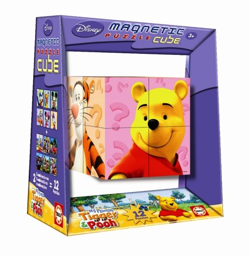 Imagen 1 de Educa Borrás 14065 - Magnetic Puzzle Cube 8 My Friends Tigger & Pooh