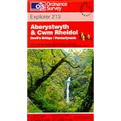 Aberystwyth and Cwm Rheidol (Explorer Maps)