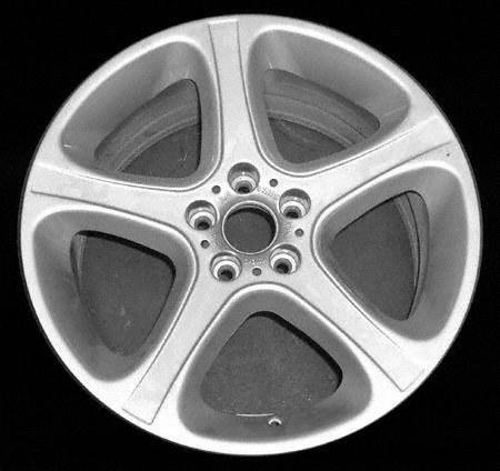 00 04 BMW X5 ALLOY WHEEL = (DRIVER RIM 20 INCH SUV  Diameter Width 9.5 (5 STAR SPOKE  STYLE #87) BRIGHT SILVER 45mm offset 1 Piece Only (2000 00 2001 01 2002 02 2003 03 2004 04) ALY59