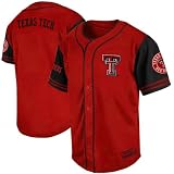 NCAA Texas Tech Red Raiders Youth Rally Baseball Jersey - Scarlet (Large)