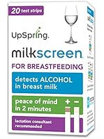 Milkscreen: Home Test to Detect Alcohol in Breast Milk 20 Test Strips