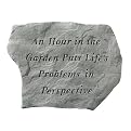 An Hour in the Garden Stepping Stone