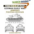World War II AFV Plans: German Early War Armored Fighting Vehicles (World War II Armored Fighting Vehicle Plans) by  George Bradford
