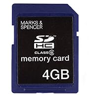 M&S 4GB SD Memory Card