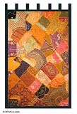 Review Novica  / Cotton wall hanging, 'Fields at Sunset'