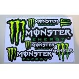 MONSTER ENERGY モンスター ステッカー シート グリーン 017