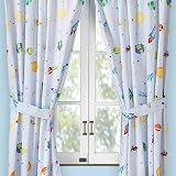Olive Kids Out of This World Coordinating Window Drapes