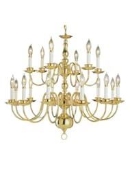 Home: Transglobe Lighting 1018-1 PB Chandelier, Polished Brass Finished - Transglobe Lighting