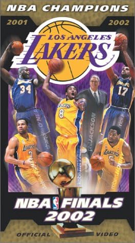 2002 NBA Finals Los Angeles Lakers Championship Video [VHS]