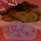 Baby Girl Felt Gourmet Cookie Gift Basket