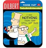 HandStands Dilbert Nothing Mouse Mat