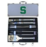 Michigan State Spartans NCAA 8pc. BBQ Set w/Case