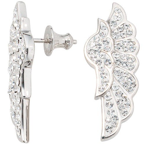 Ohrhänger Engelsflügel mit Swarovski-Elements