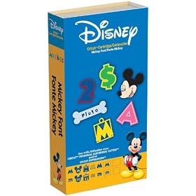 Cricut Disney Font Cartridge, Alphabet & & Disney Character Image