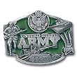 Army Black Knights Pewter Belt Buckle - NCAA College Athletics Fan Shop Sports Team Merchandise