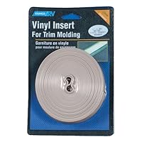 Camco 25123 RV 1 x 25' Colonial White Vinyl Insert