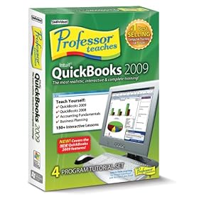 Professor Teaches Quickbooks 2009 by Individual Software Inc.