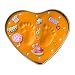 Best Gift For Baby Clay Keepsake Handprint & Footprint Ornament Kit Heart Orange RS.5064.00