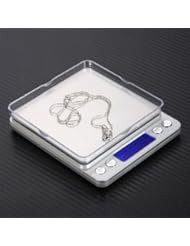SODIAL(R) New 2000/2kg x 0.1g/gram oz Digital Gold Mini Pocket Coins Kitchen Scale