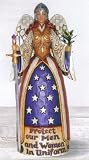 Jim Shore Heartwood Creek Military Angel Figurine Protect Those That Sacrifice and Serve 4009208