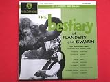 Flanders & Swann The Bestiary Of Flanders & Swann LP Parlophone PMC1164 EX/EX 1960s yellow black label