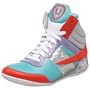 Fila Women's Melrose  Sneaker,Silver/Hot Coral,7 M