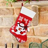 NHL Calgary Flames Red Snowman Knit Holiday Stocking