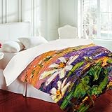 IMAGE OF Duvet Cover Lily Pads Pond (by DENY Designs)