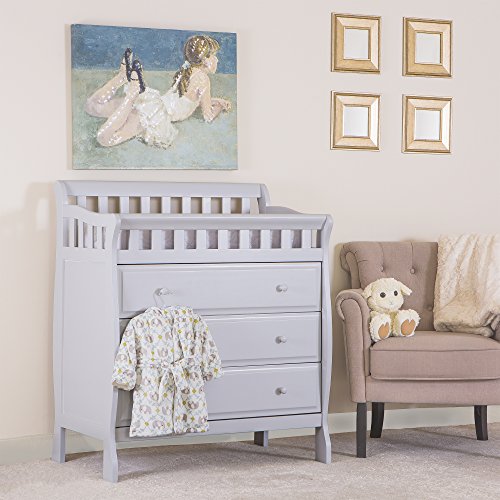 Dream On Me Marcus Changing Table and Dresser, Grey Baby Shop