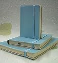 Pentalic a la Modeskin Sketch Book- 6x8 Inch Light Blue Cover