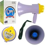 Powerful Electric Megaphone Speaker - Lightweight Portable