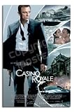 Casino Royale Poster 007 James Bond Daniel Craig New - 36 x 24 Inches (91.5 x 61 cms)