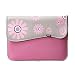 Retro Style Velcro Neoprene with Additional Pocket (Pink Flowers) to Protect the ASUS Eee PC Seashel