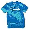 Zephyr Apparel Men's T-shirt - Drop Bombs - Blue