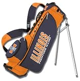College Licensed Golf Stand Bag - Illinois