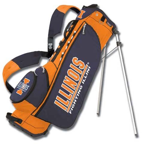 College Licensed Golf Stand - Illinois