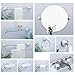 Gatco 4961 Franciscan Large Oval Wall Mirror, Chrome