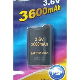 PSP1000専用　バッテリーパック　3600mA NEW