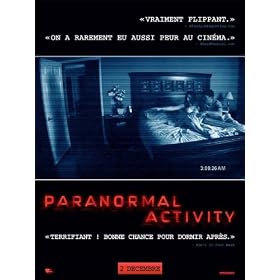 affiche cin�ma grand format - paranormal activity (format 120 x 160 cm pli�e)